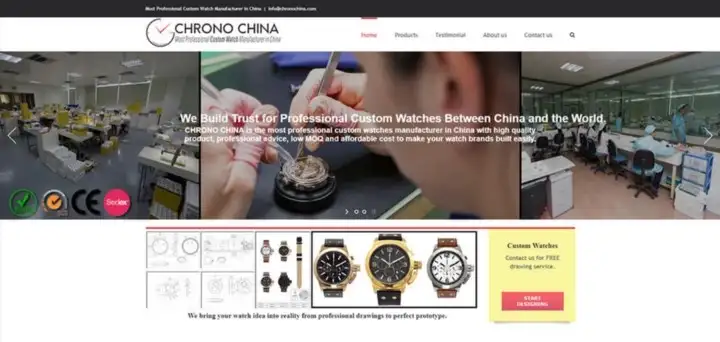 Fabricantes de Reloj