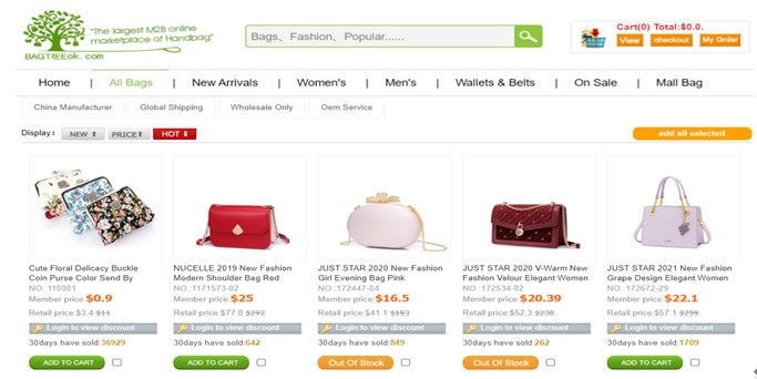Proveedores y Mayoristas de Bolsas de China