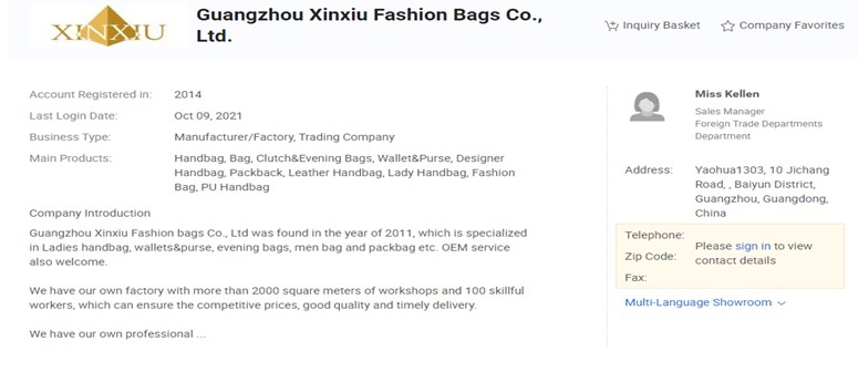 Proveedores y Mayoristas de Bolsas de China