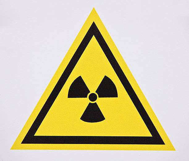 Common radioactivity warning symbol